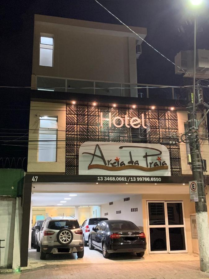 Hotel E Pousada Areia Da Praia São Vicente Eksteriør bilde