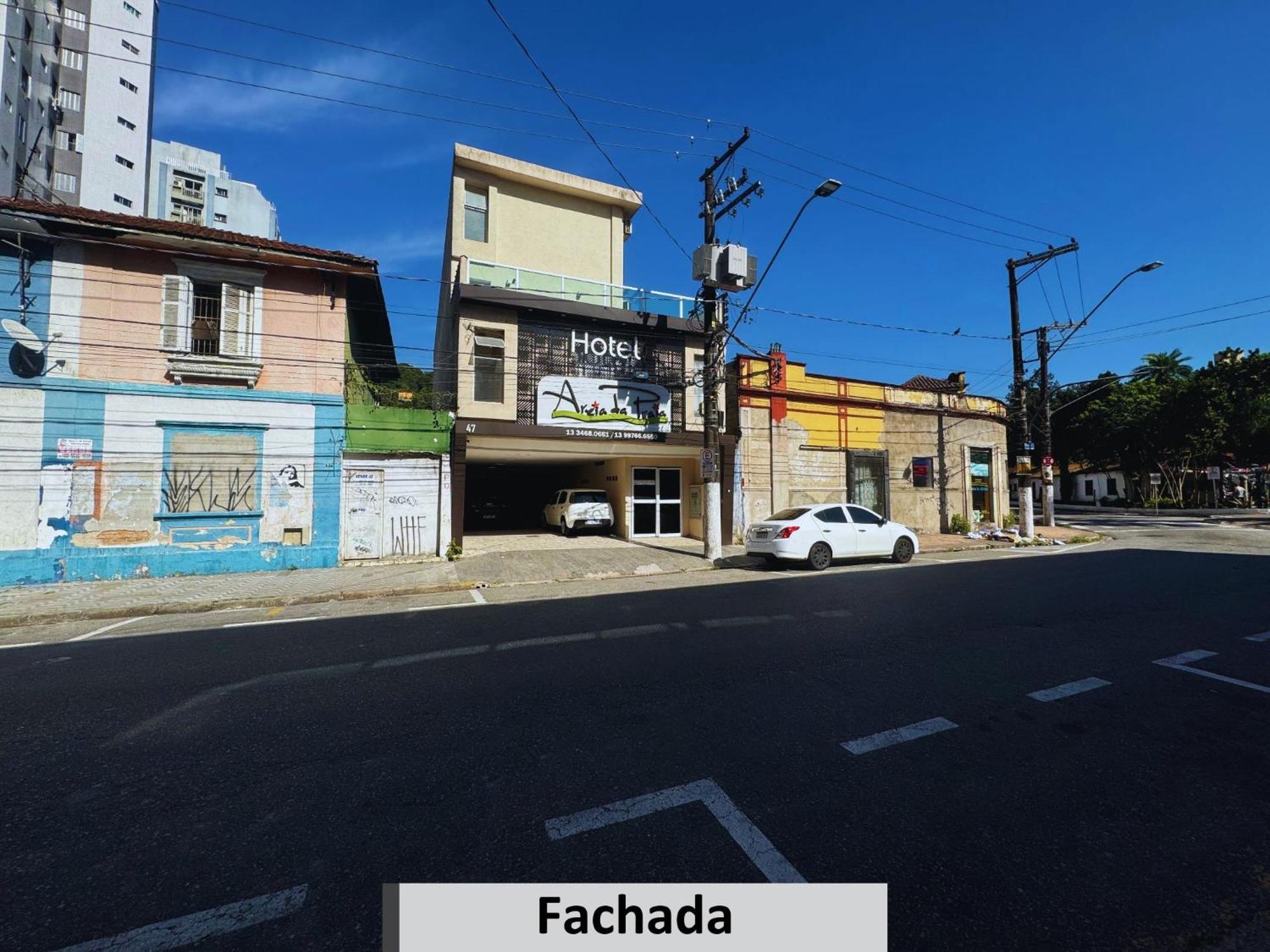 Hotel E Pousada Areia Da Praia São Vicente Eksteriør bilde